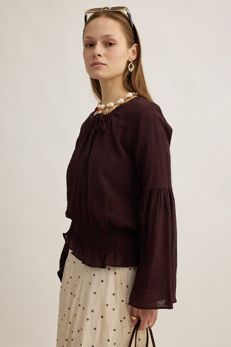 Beli Gipe Detaylı Bluz