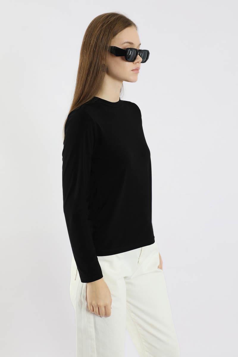 Bisiklet Yaka Body Siyah