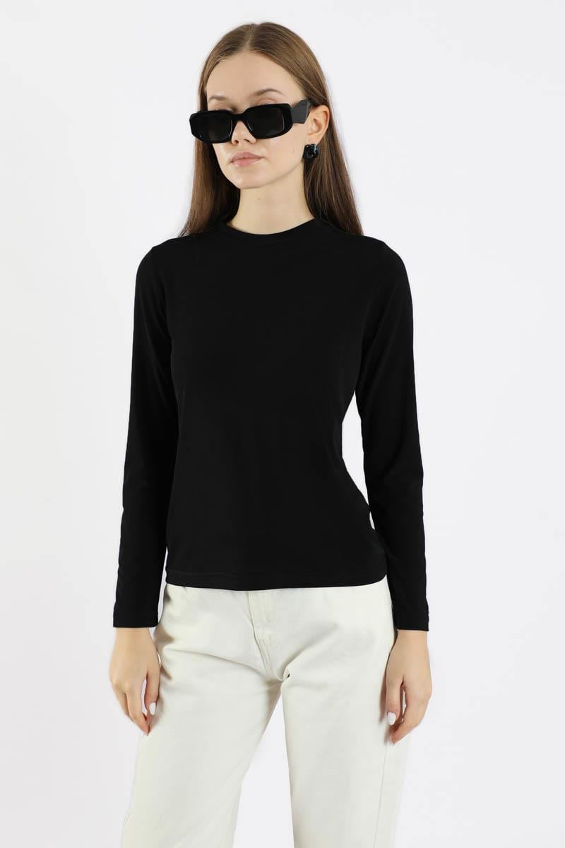 Bisiklet Yaka Body Siyah