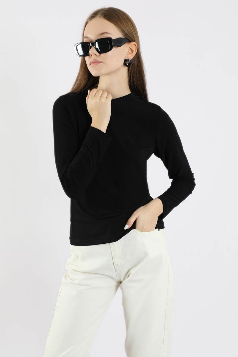 Bisiklet Yaka Body Siyah