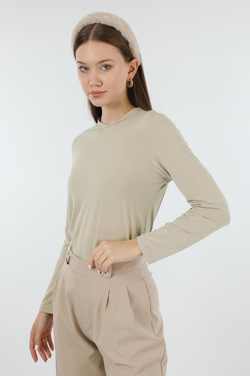 Bisiklet Yaka Body Taş