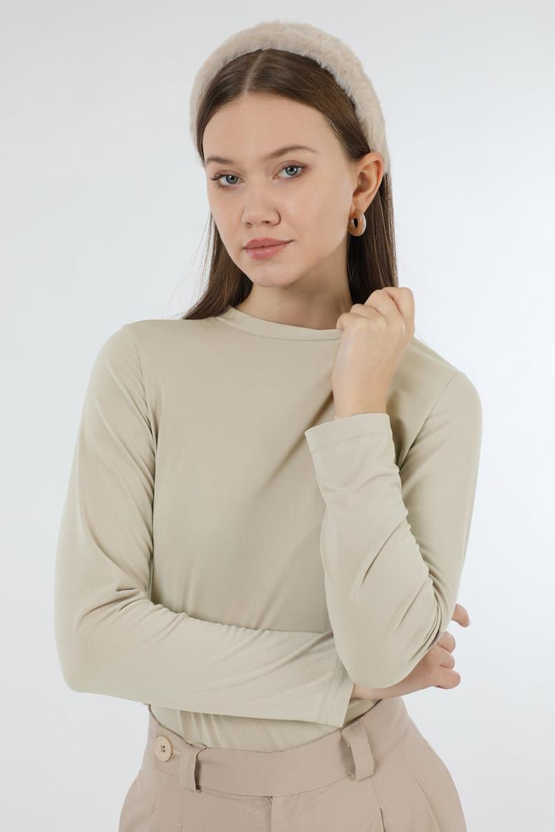 Bisiklet Yaka Body Taş