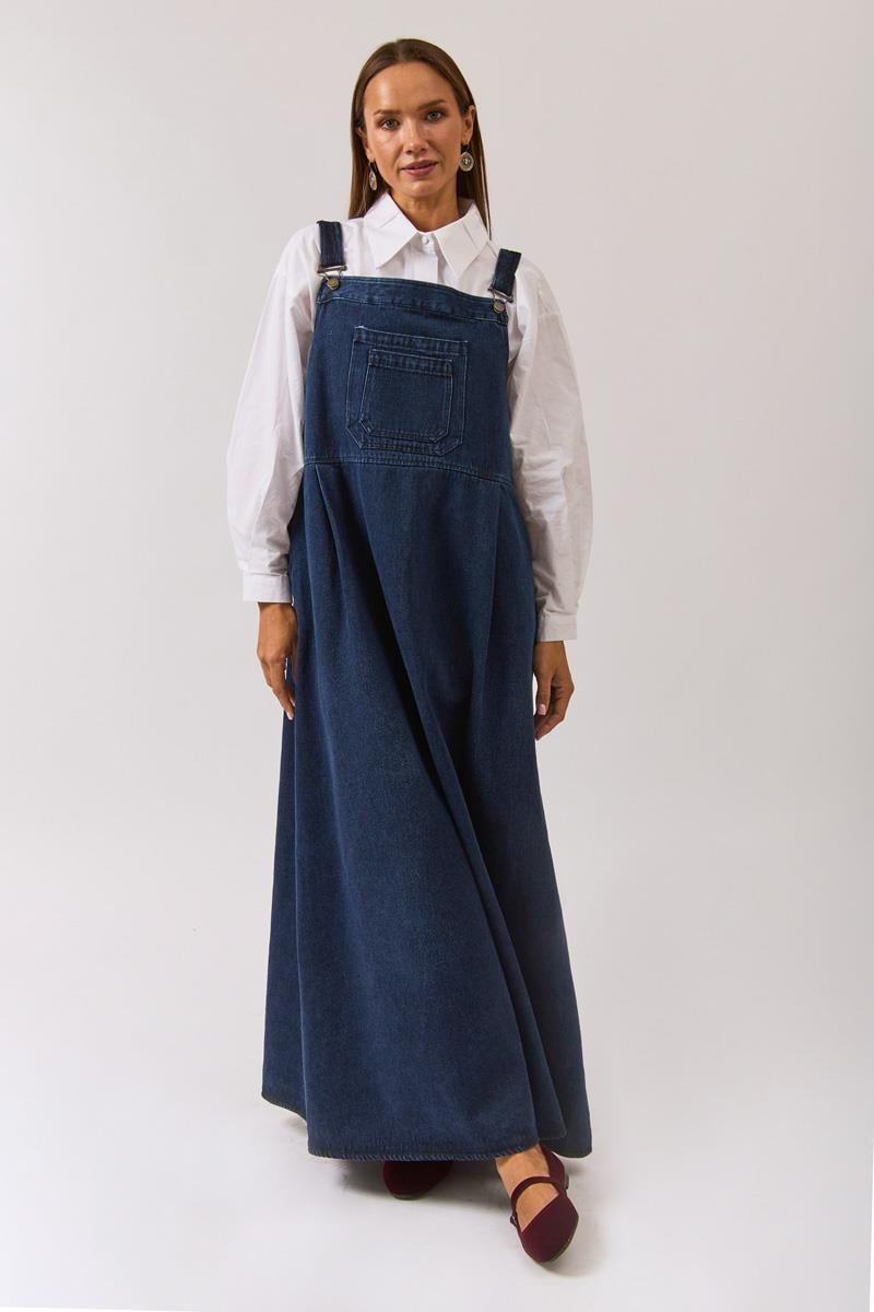 Çift Cepli Denim Jile Açık Mavi