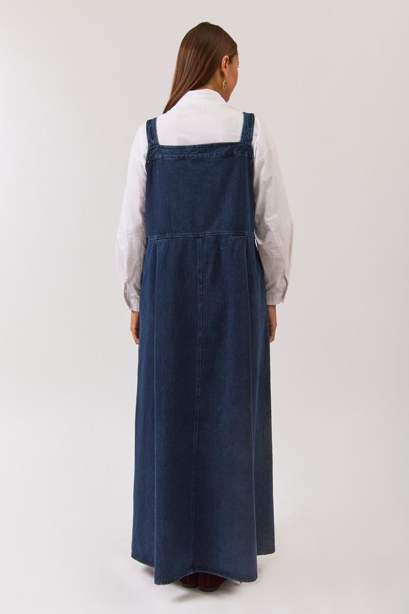 Çift Cepli Denim Jile Açık Mavi