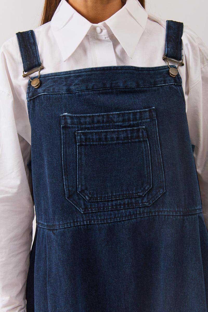 Çift Cepli Denim Jile Açık Mavi