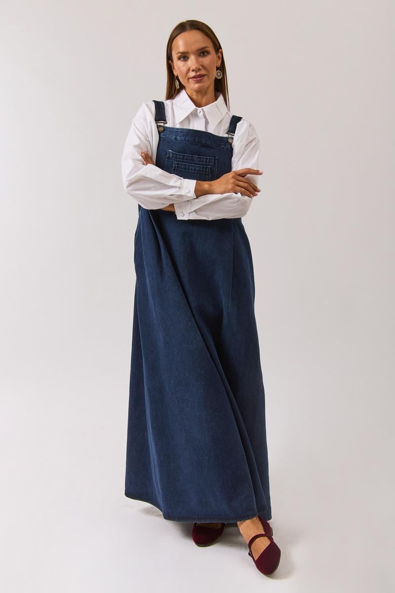 Çift Cepli Denim Jile Açık Mavi