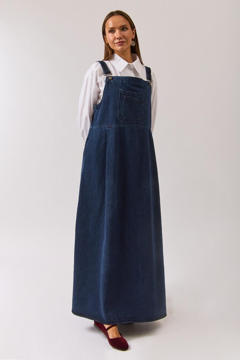 Çift Cepli Denim Jile Açık Mavi