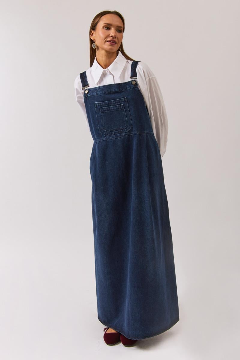 Çift Cepli Denim Jile Açık Mavi