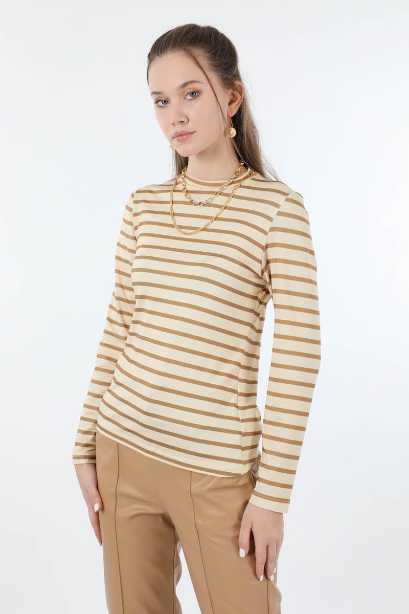 Çizgili Body Camel