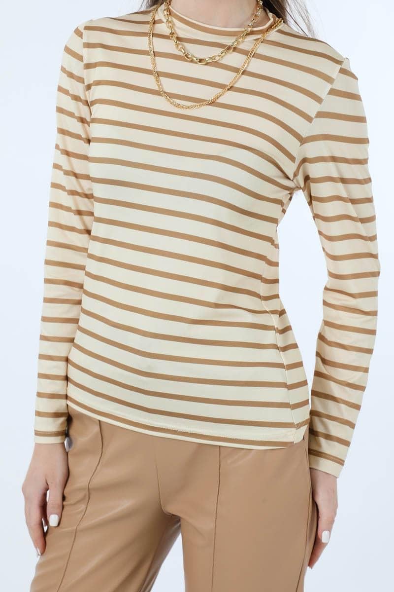 Çizgili Body Camel
