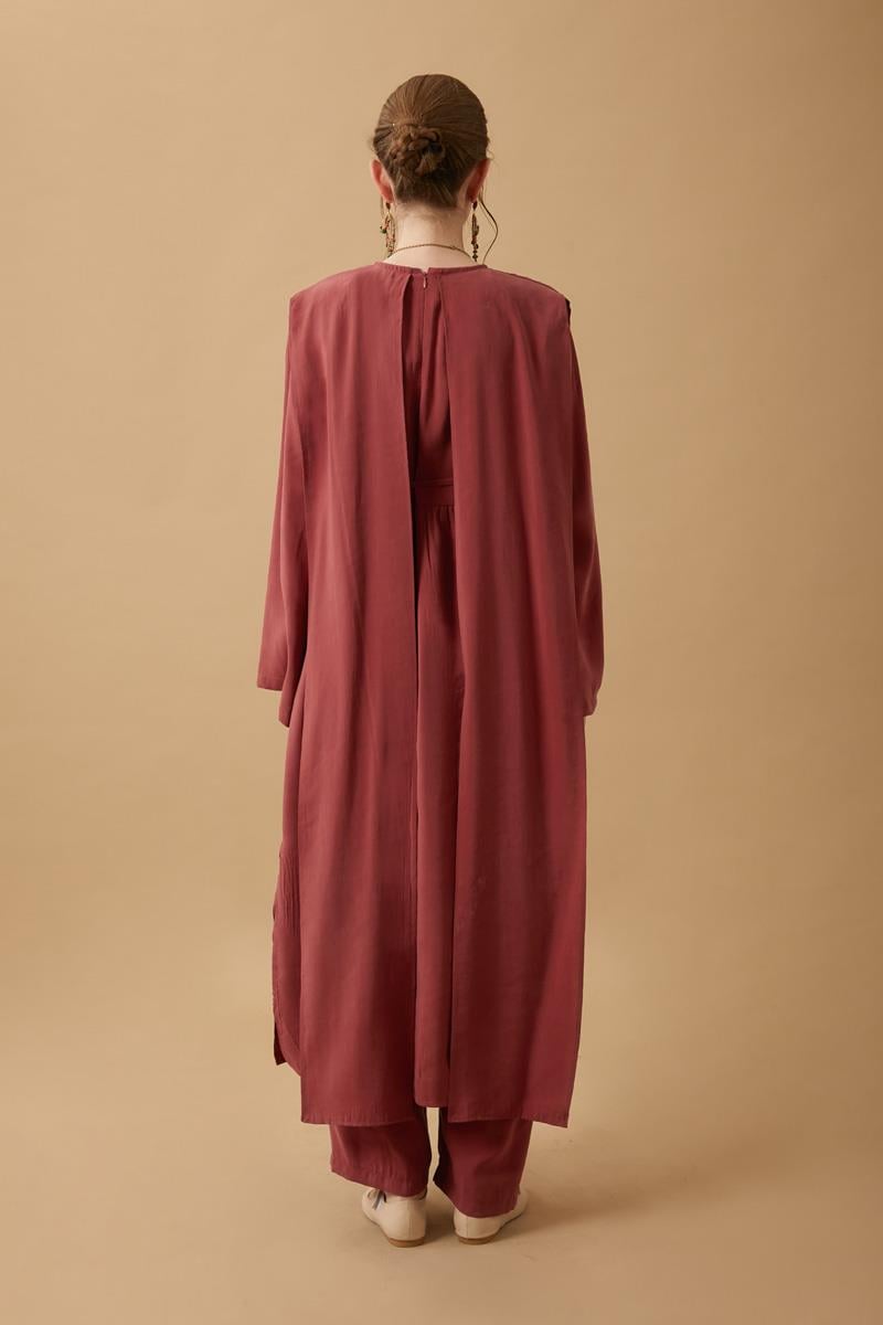 Diena Tunik Takım Koyu Kiremit