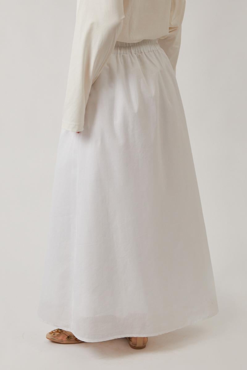 Duru Büzgülü Etek Bebe Mavisi