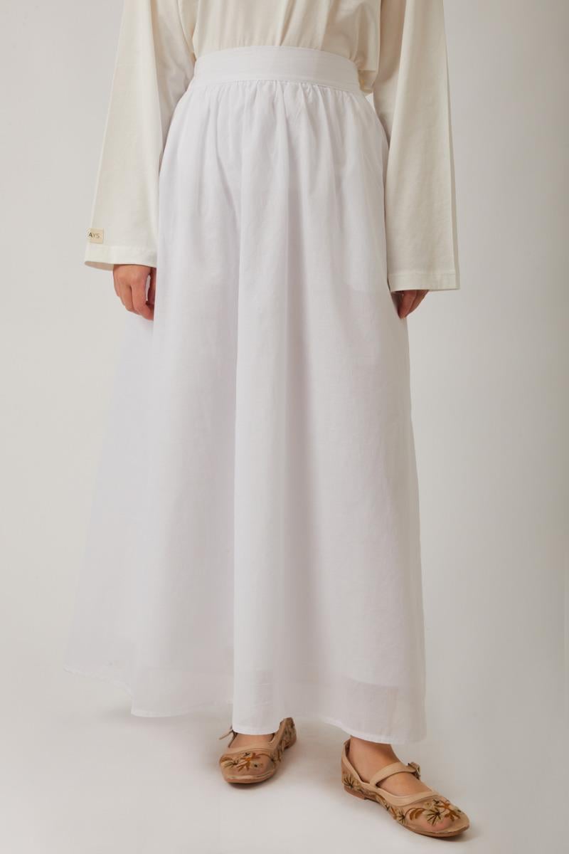 Duru Büzgülü Etek Bebe Mavisi