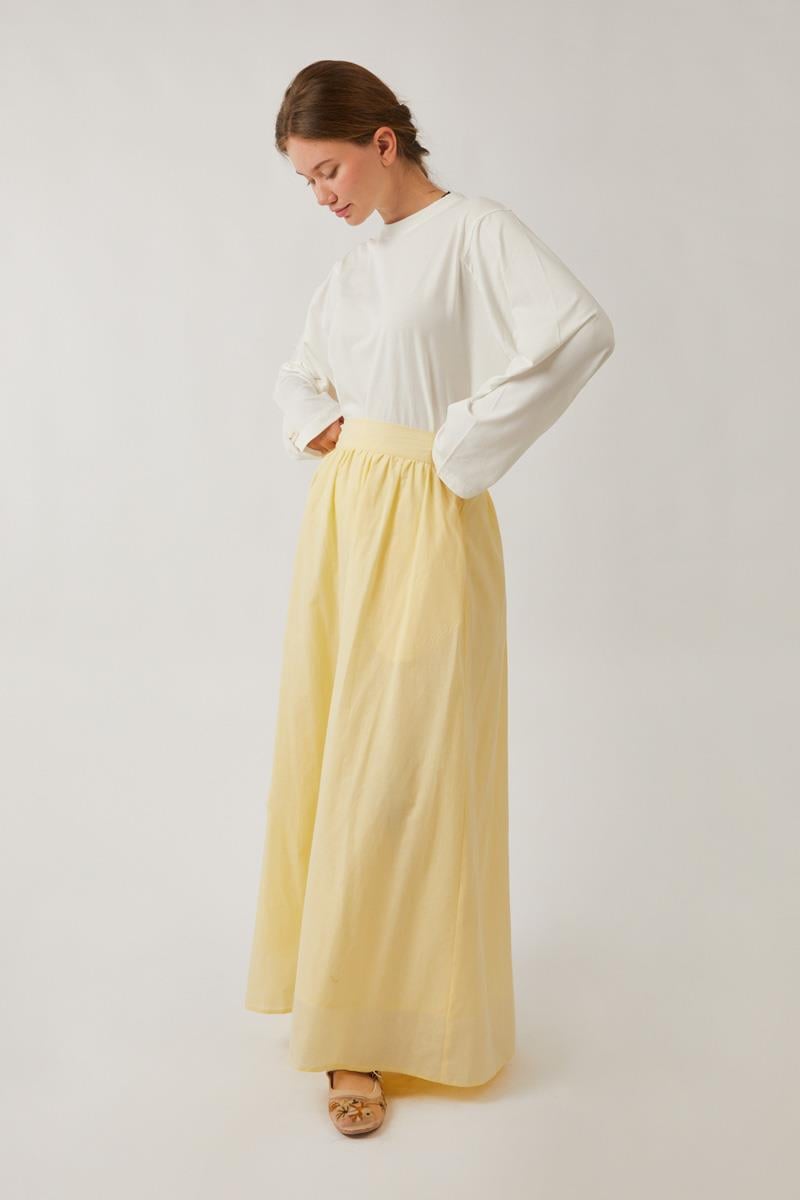 Duru Büzgülü Etek