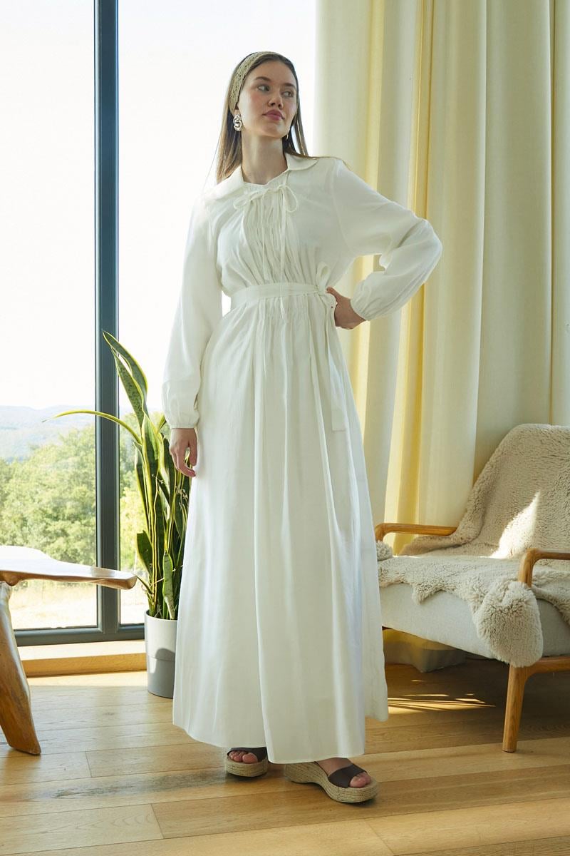 Fulya Elbise Beyaz