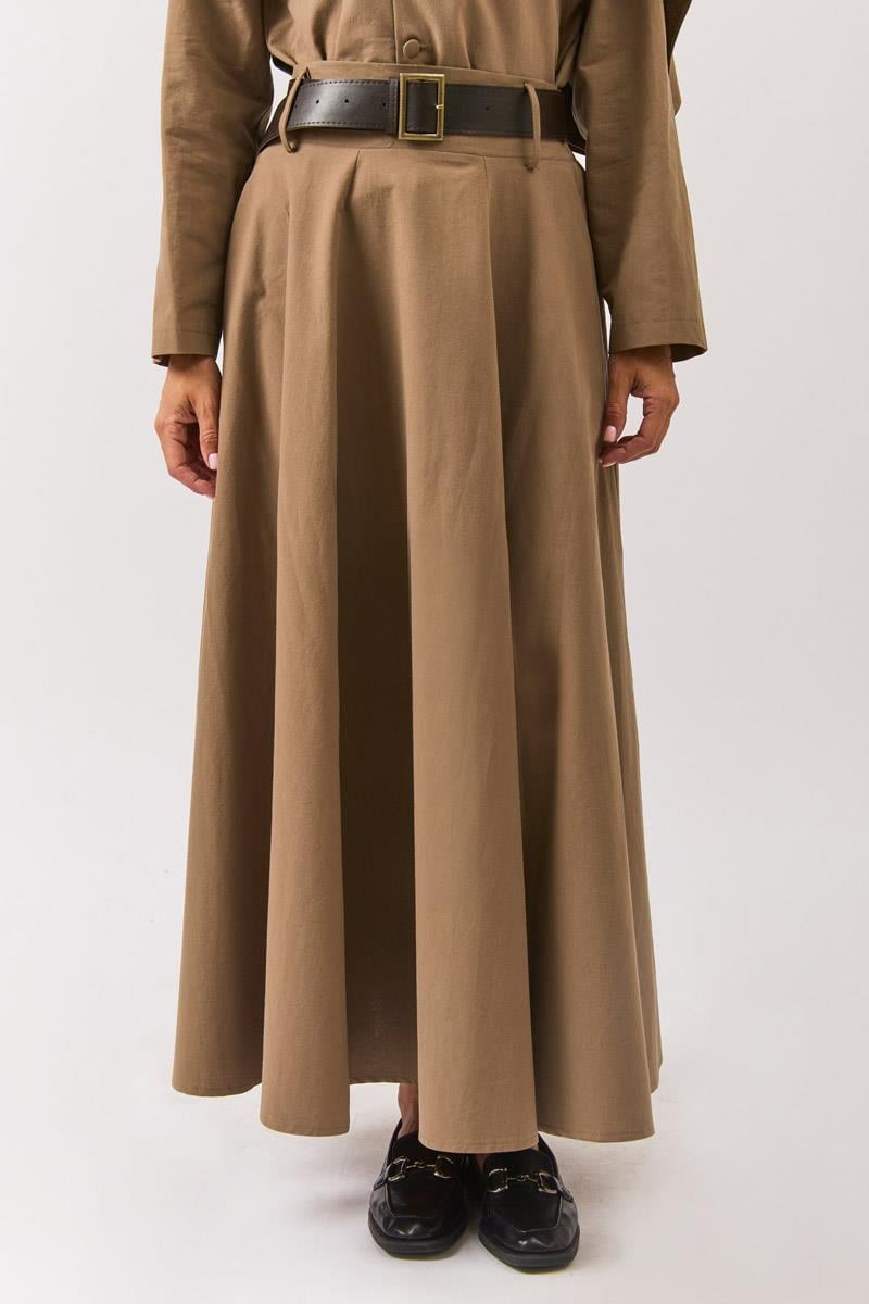 Geniş Kemerli Etek Toprak