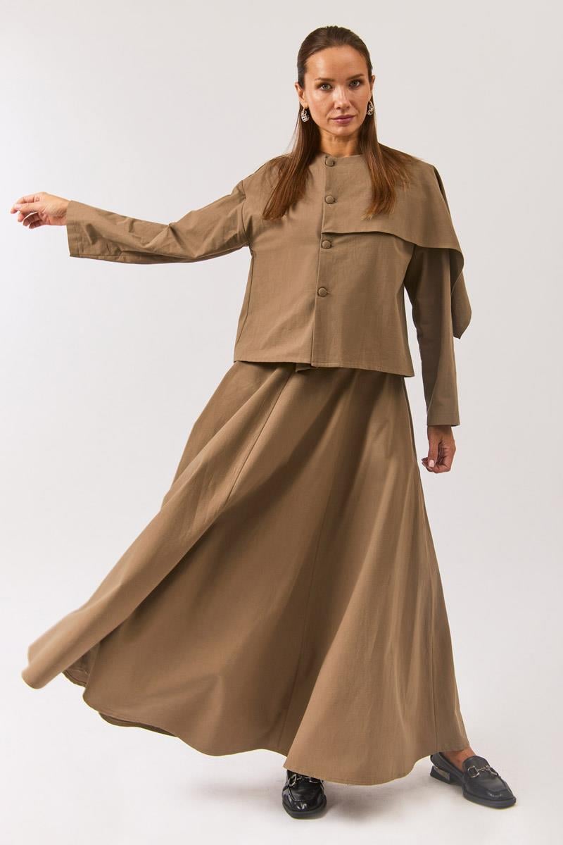Geniş Kemerli Etek Toprak