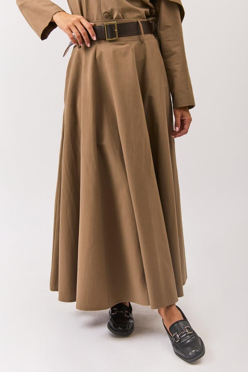 Geniş Kemerli Etek Toprak