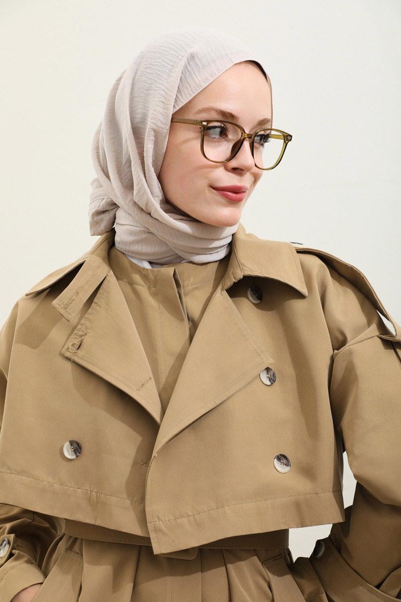 İkili Trençkot Camel