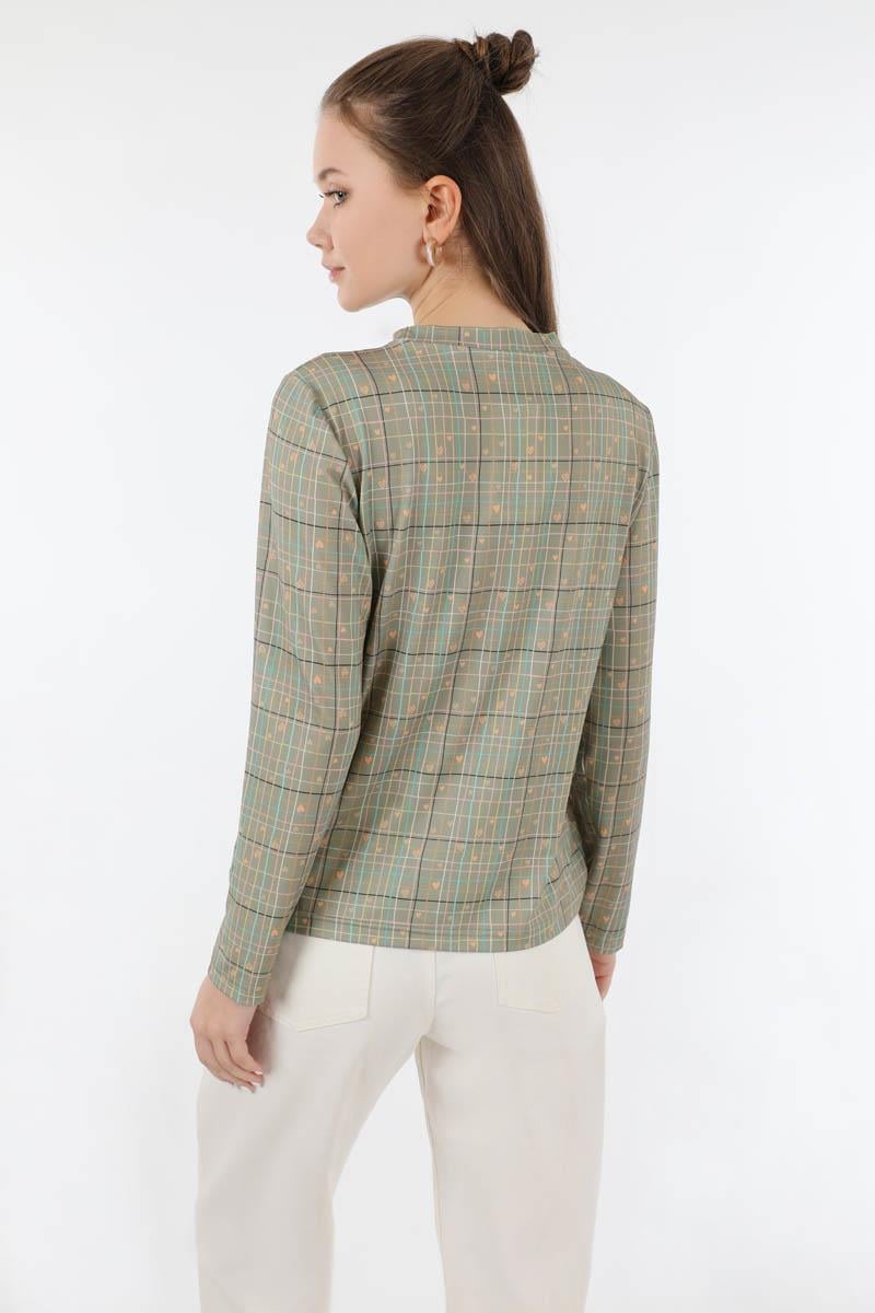 Kalp Desenli Body Mint