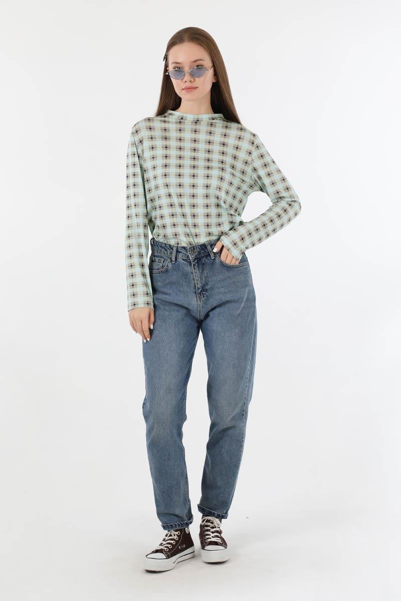 Karışık Desenli Body Mint