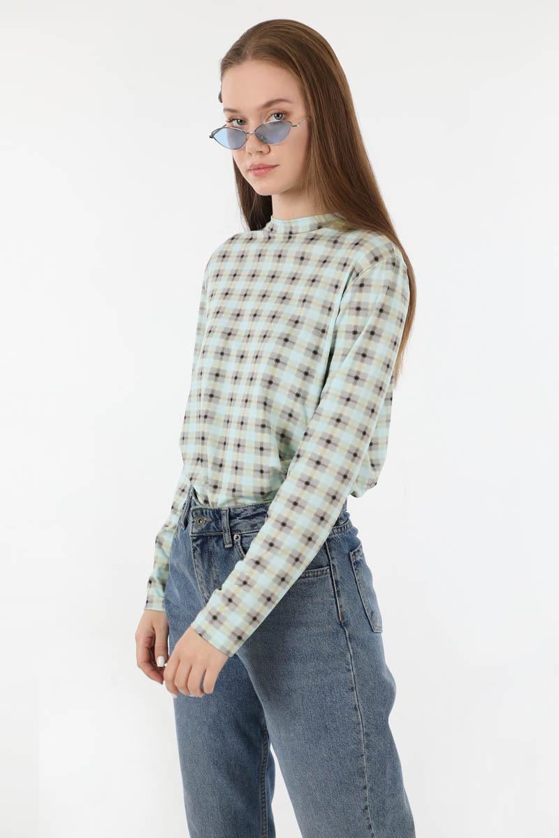 Karışık Desenli Body Mint