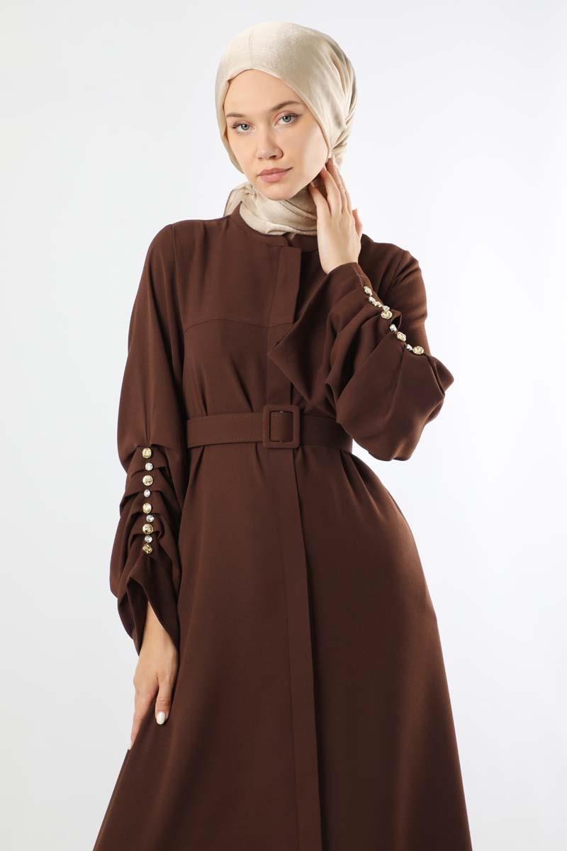 Kemerli Pileli Ferace Kahve