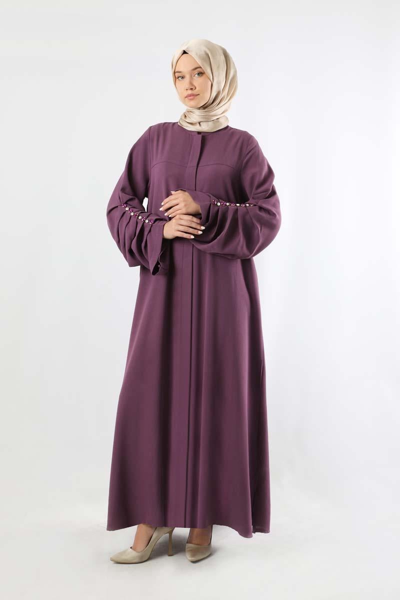 Kemerli Pileli Ferace Mürdüm