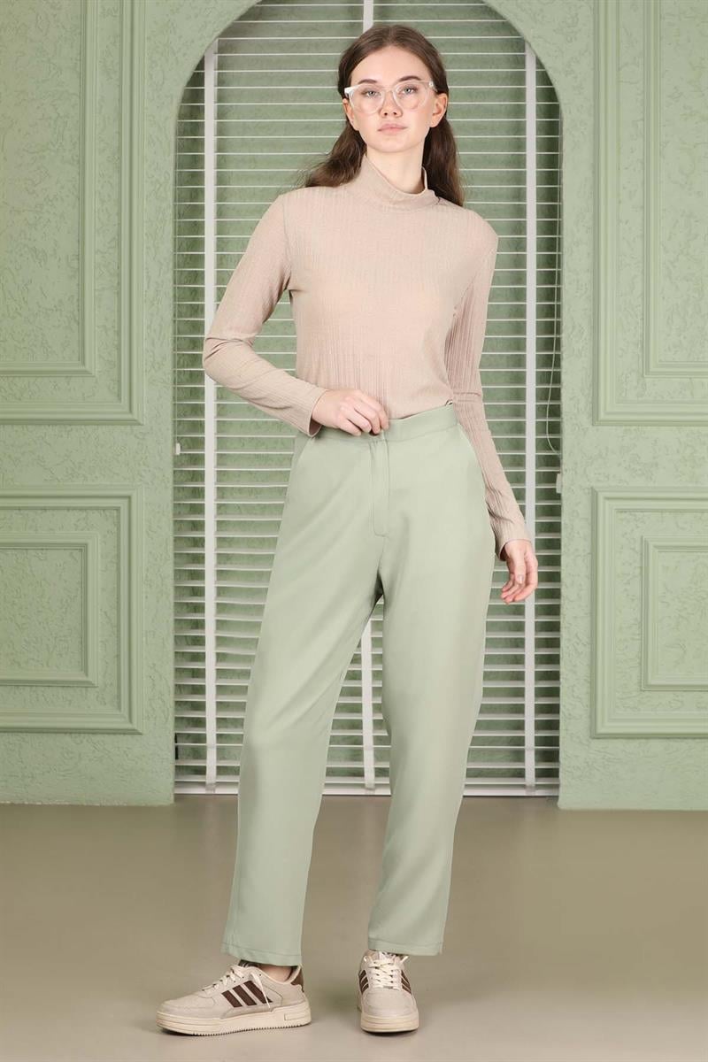 Klasik Blazer Ceket Takım Mint