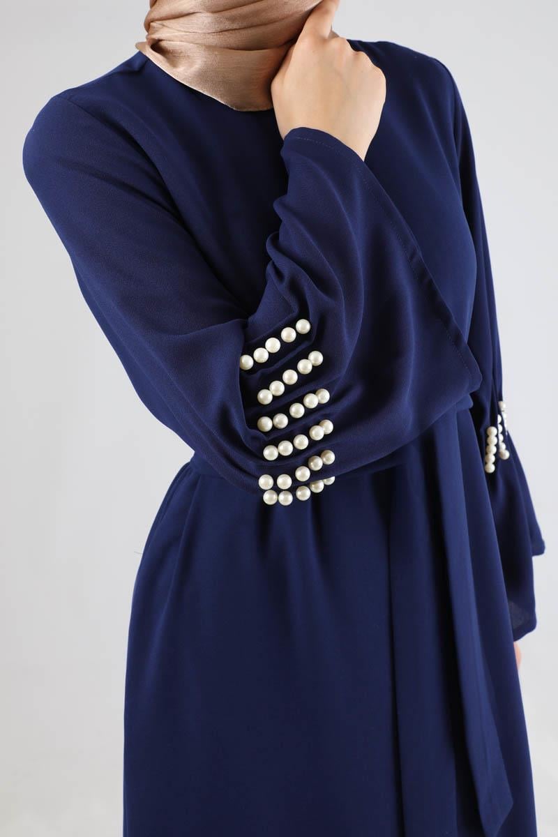 Kolları İncili Ferace Lacivert