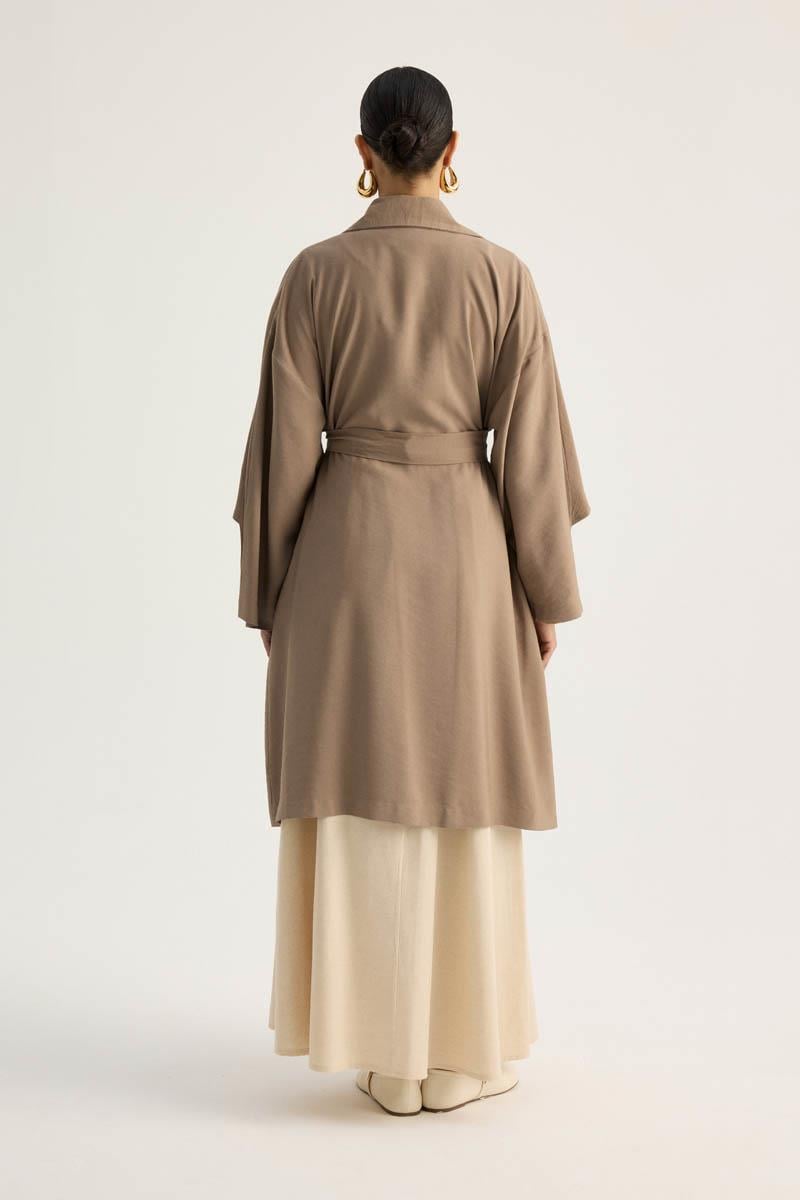 Laçin Trençkot Vizon