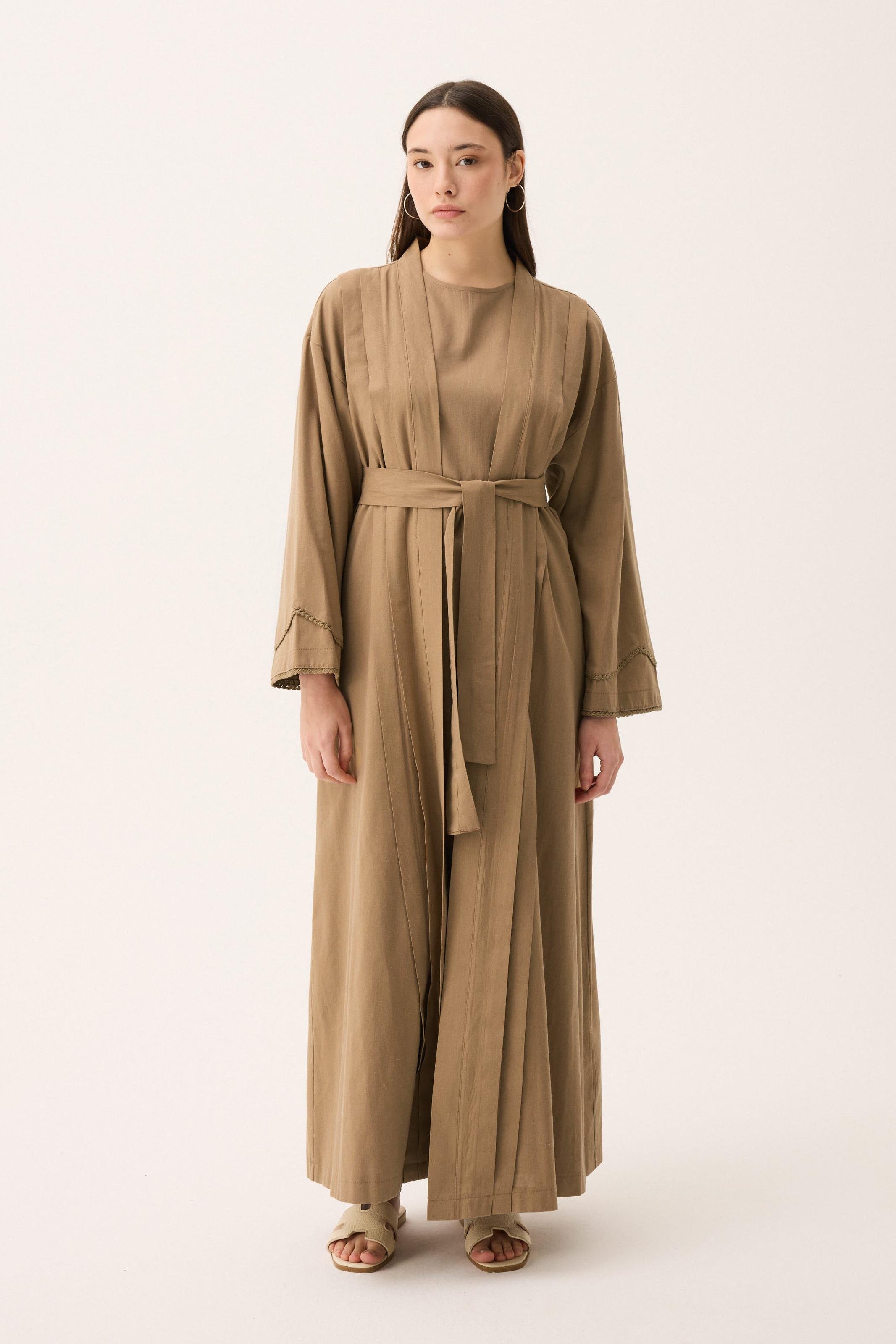 Mayda Abaya Takım Camel