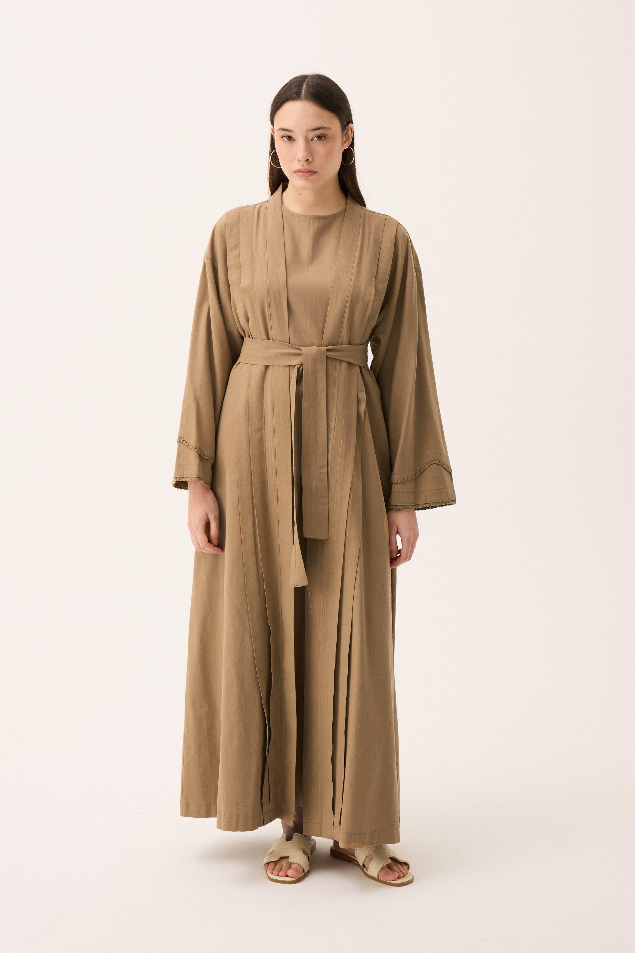 Mayda Abaya Takım Camel
