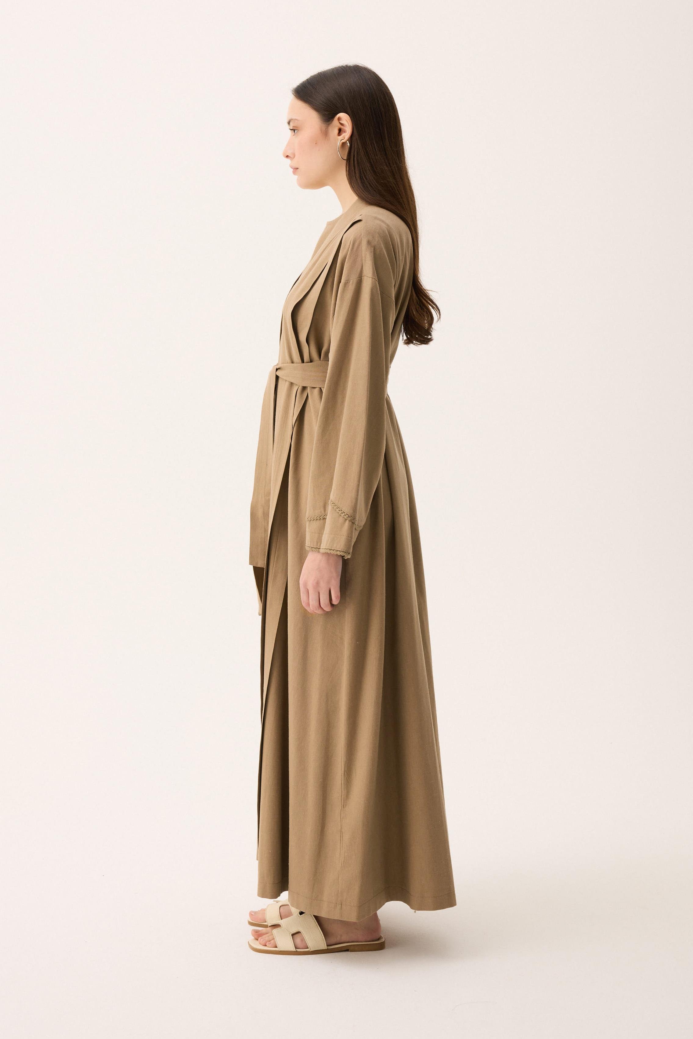 Mayda Abaya Takım Camel