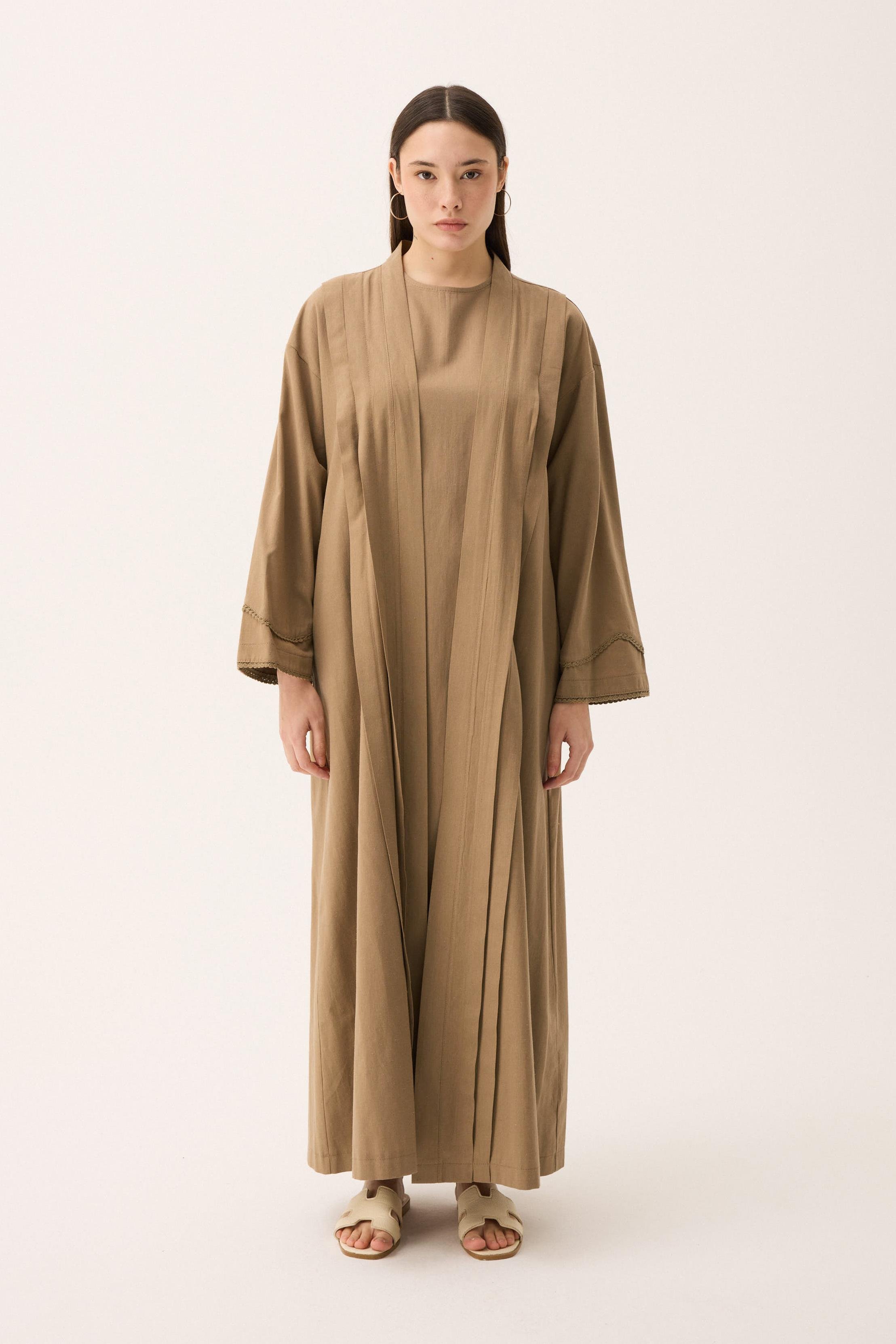 Mayda Abaya Takım Camel