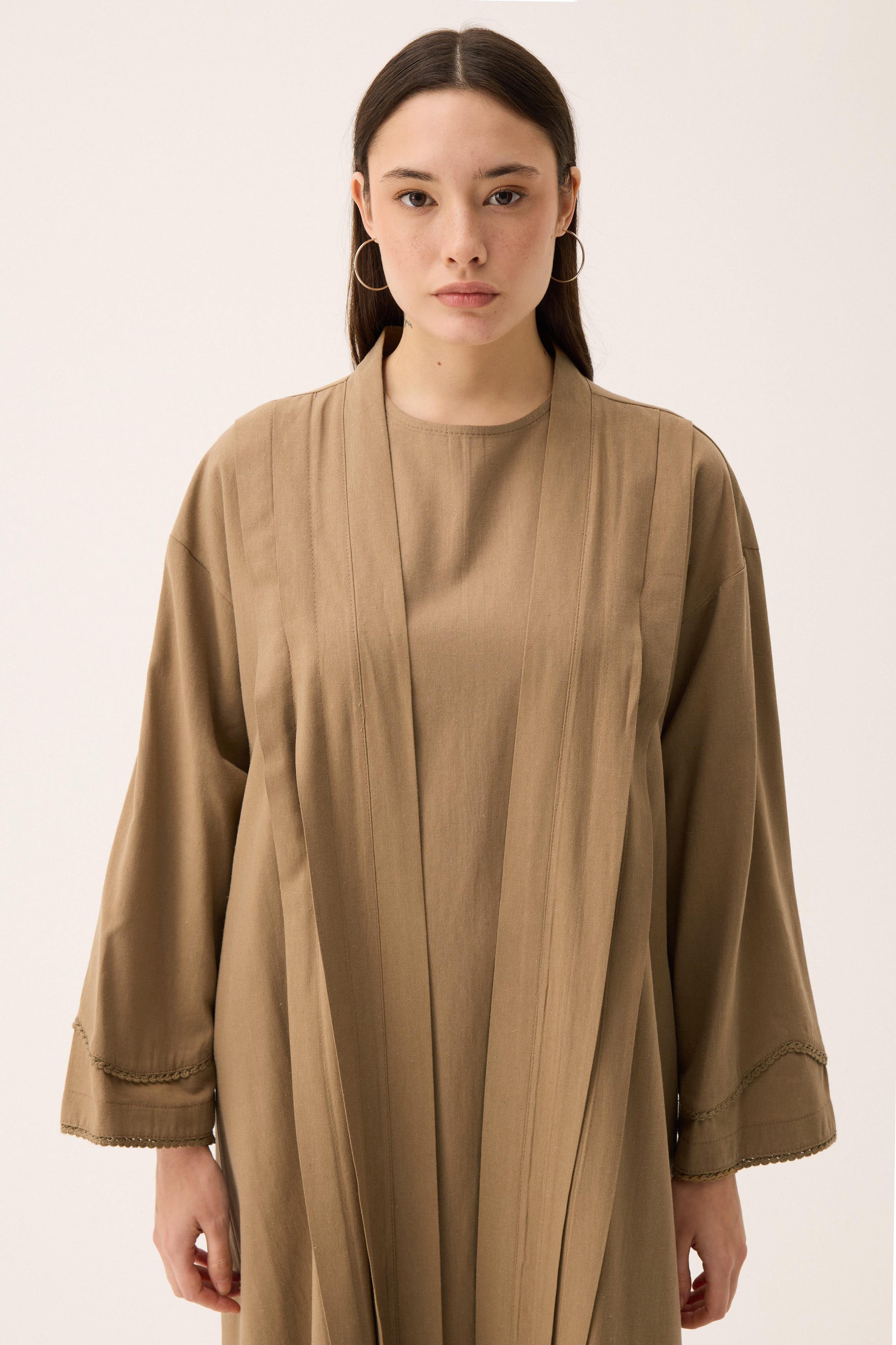 Mayda Abaya Takım Camel