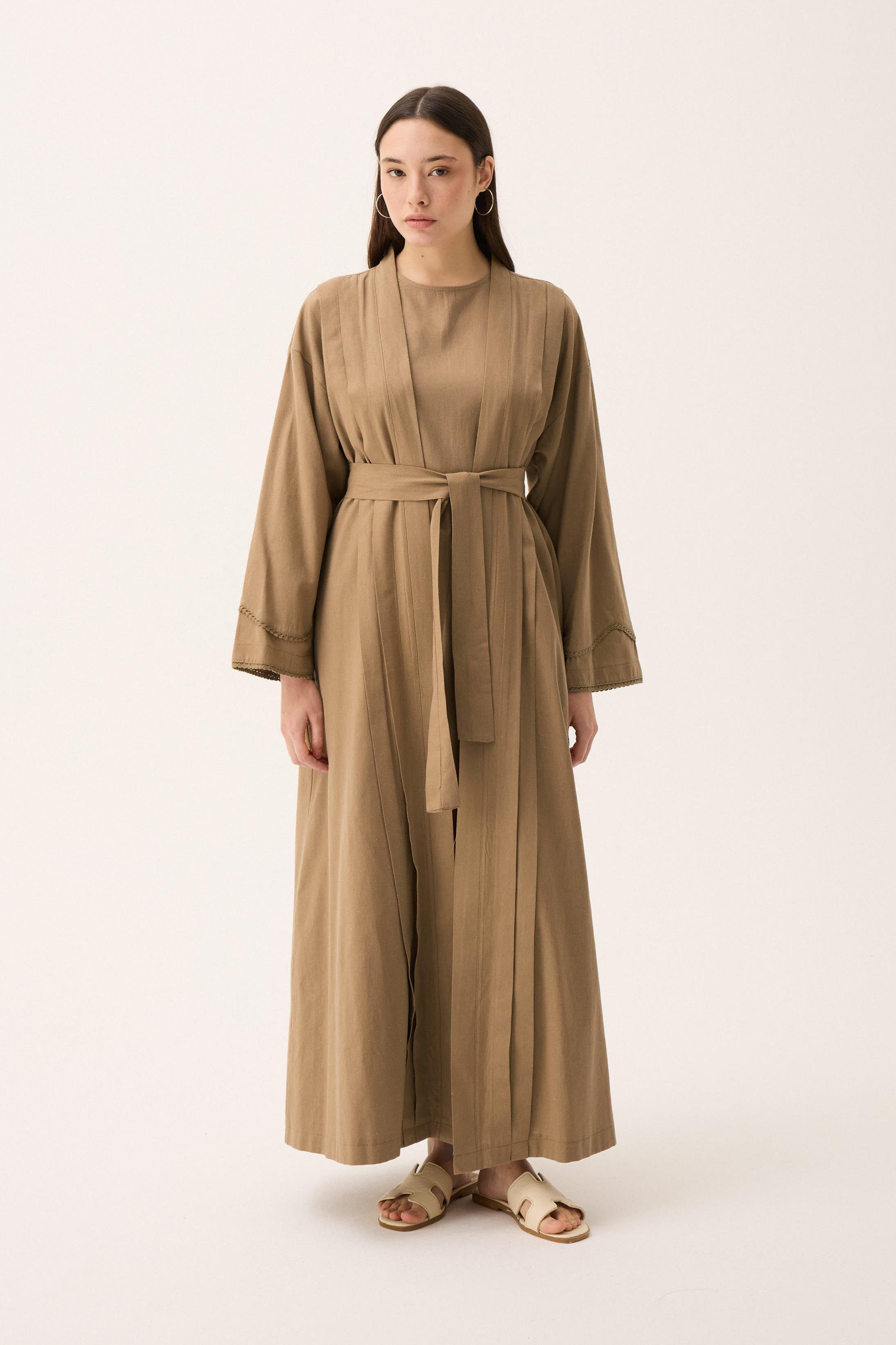 Mayda Abaya Takım Camel