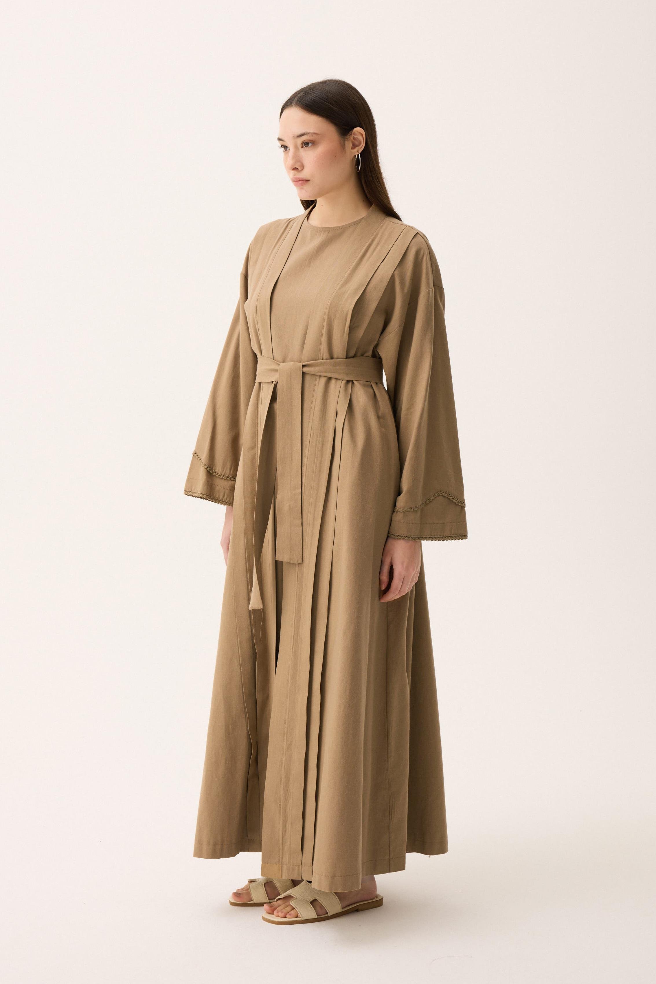 Mayda Abaya Takım Camel