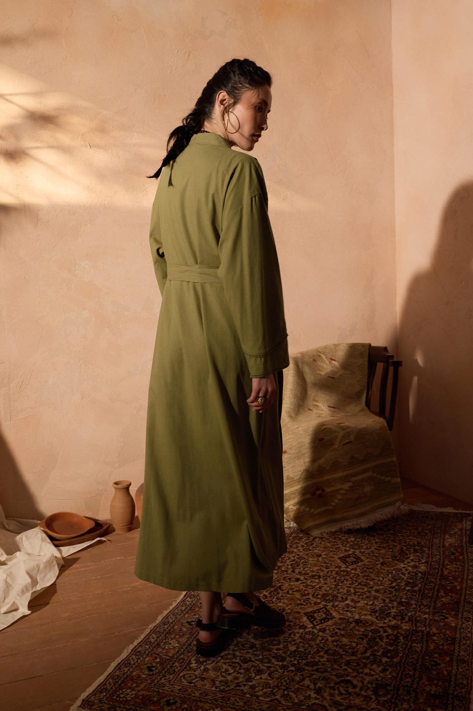 Mayda Abaya Takım Haki