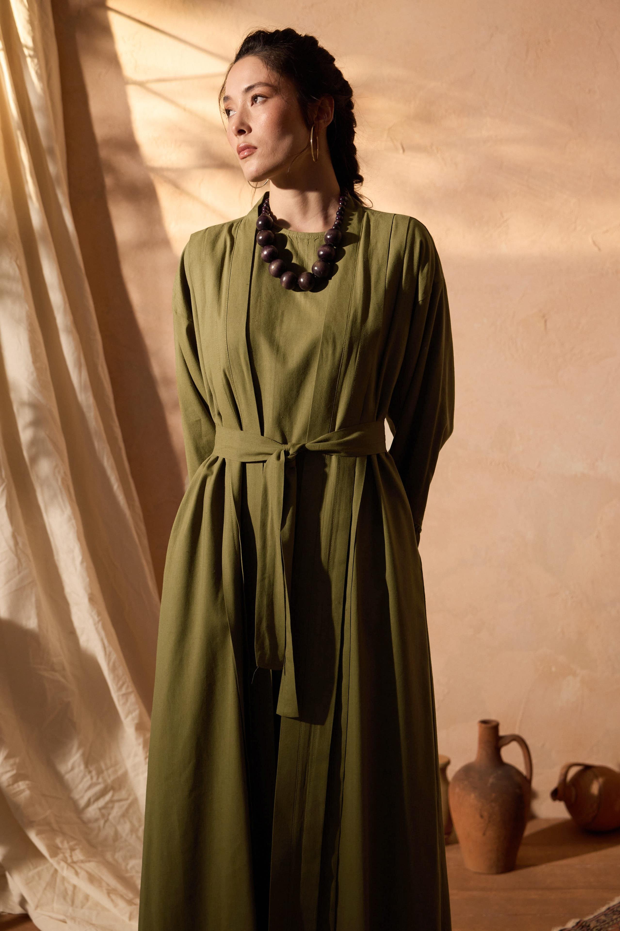 Mayda Abaya Takım Haki