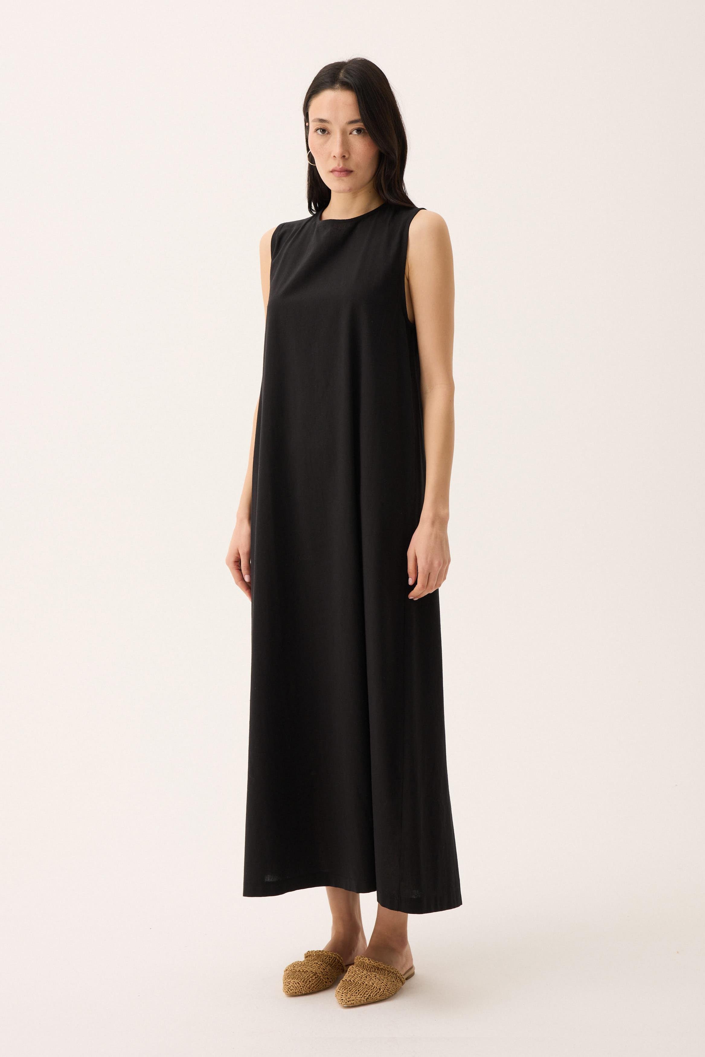 Mayda Abaya Takım Siyah