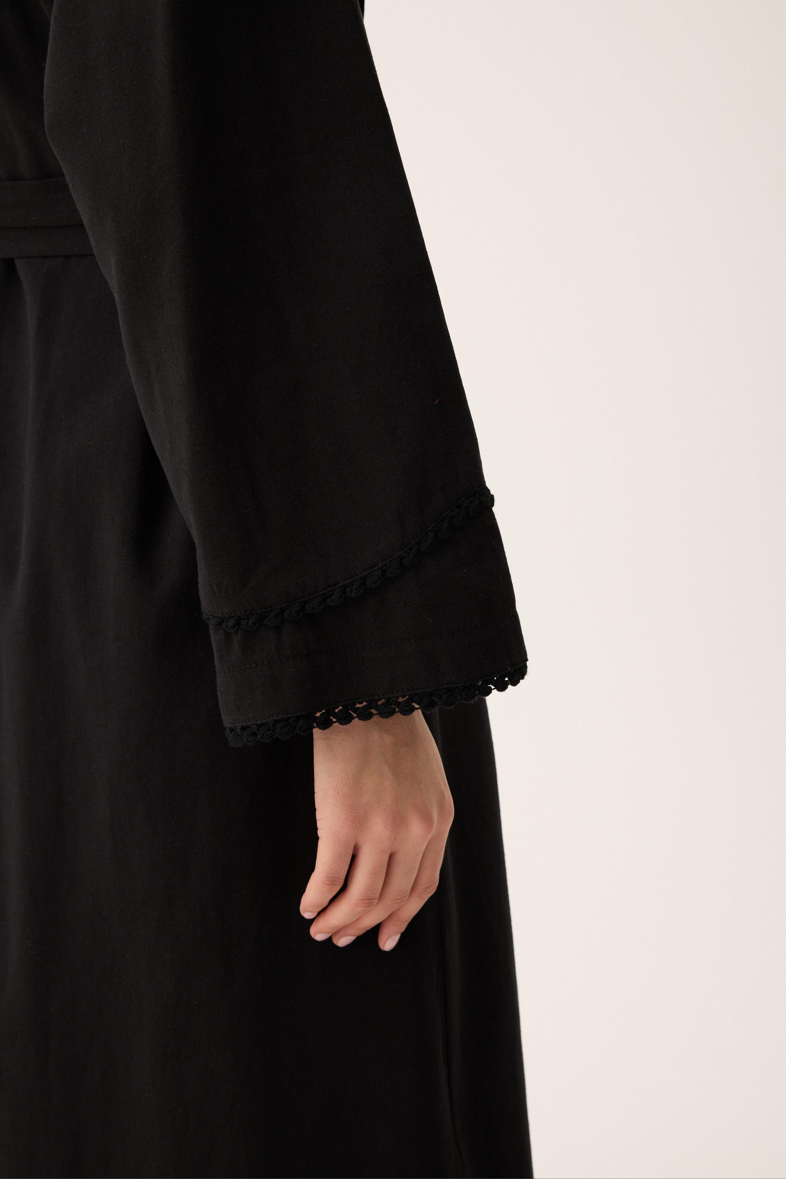 Mayda Abaya Takım Siyah