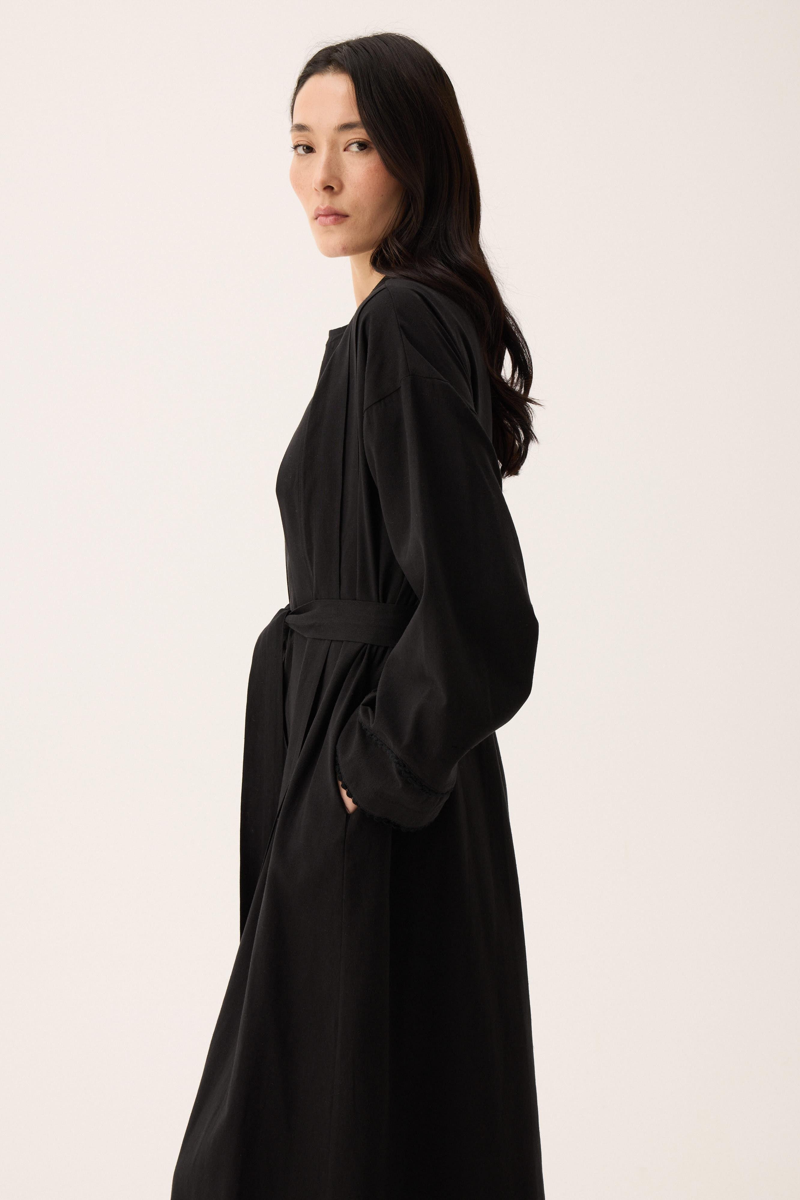 Mayda Abaya Takım Siyah