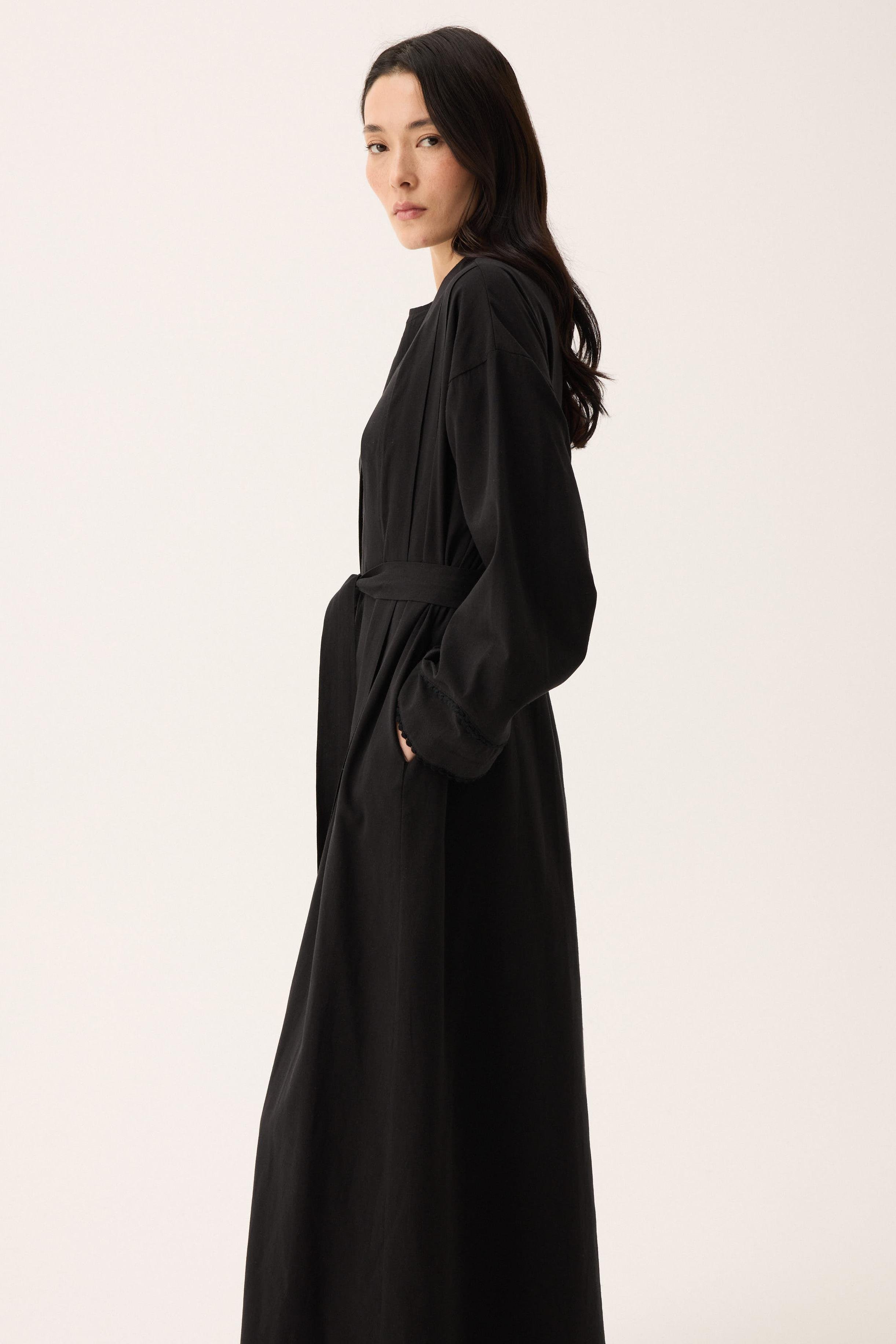 Mayda Abaya Takım Siyah