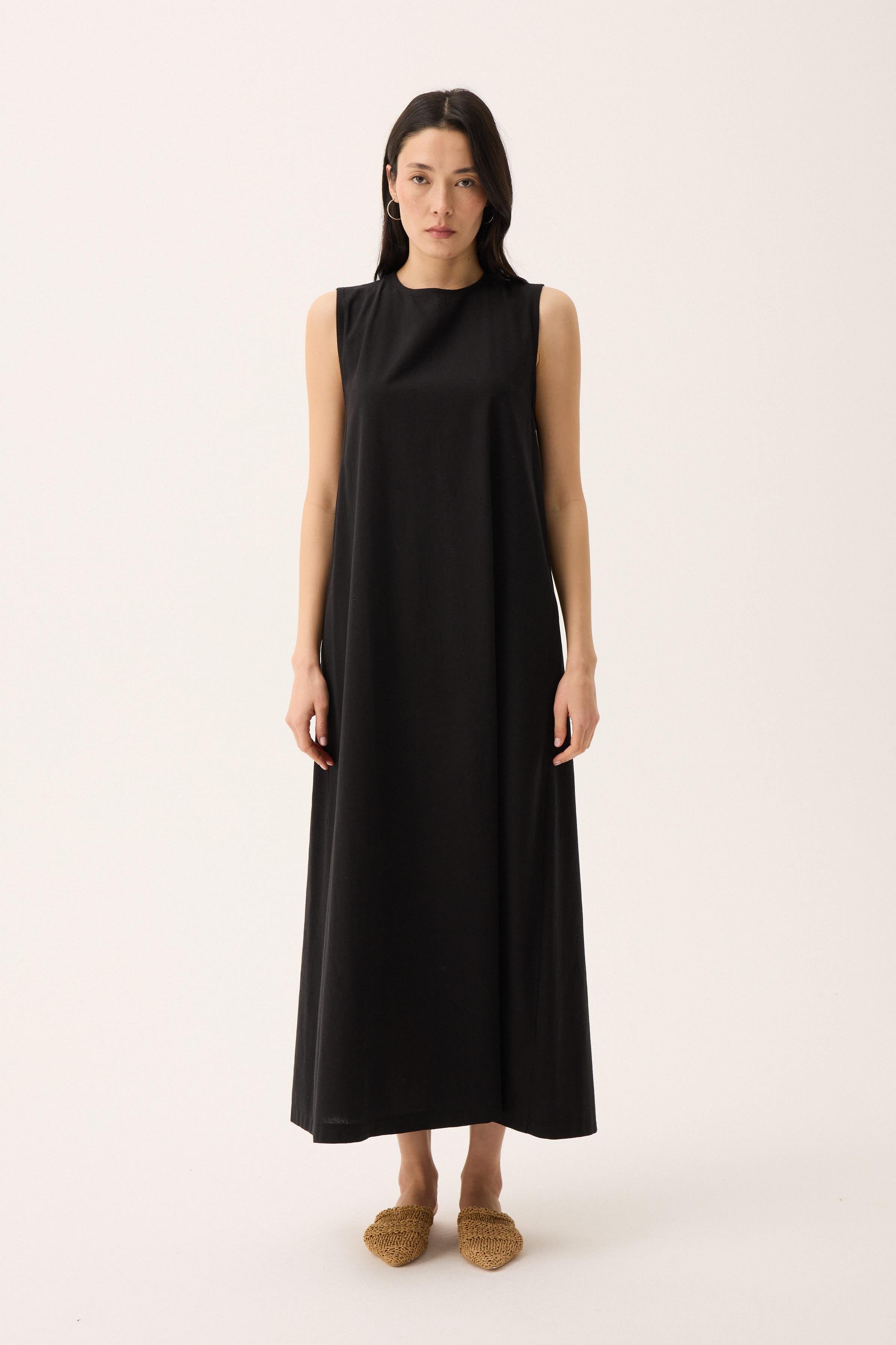 Mayda Abaya Takım Siyah