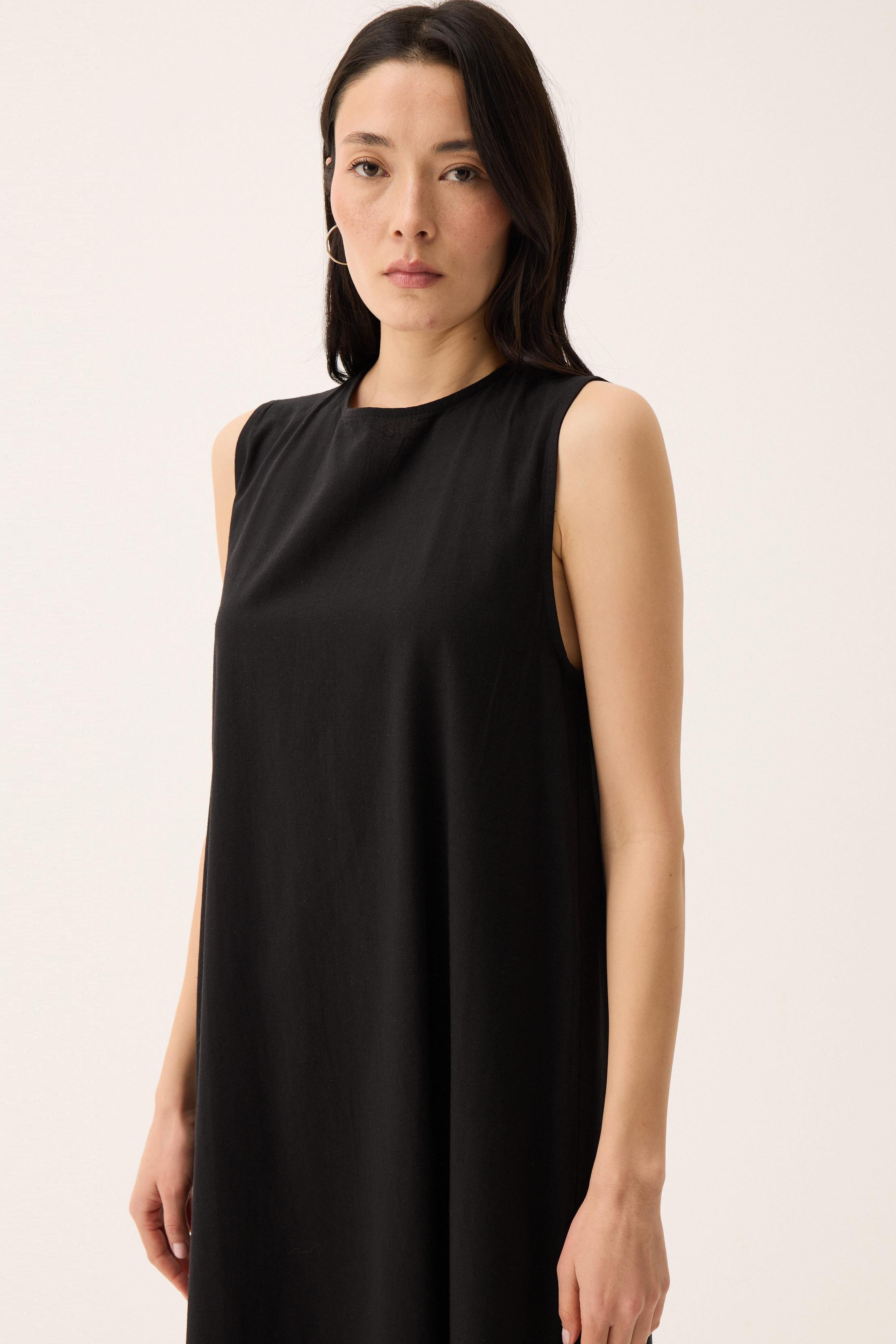 Mayda Abaya Takım Siyah