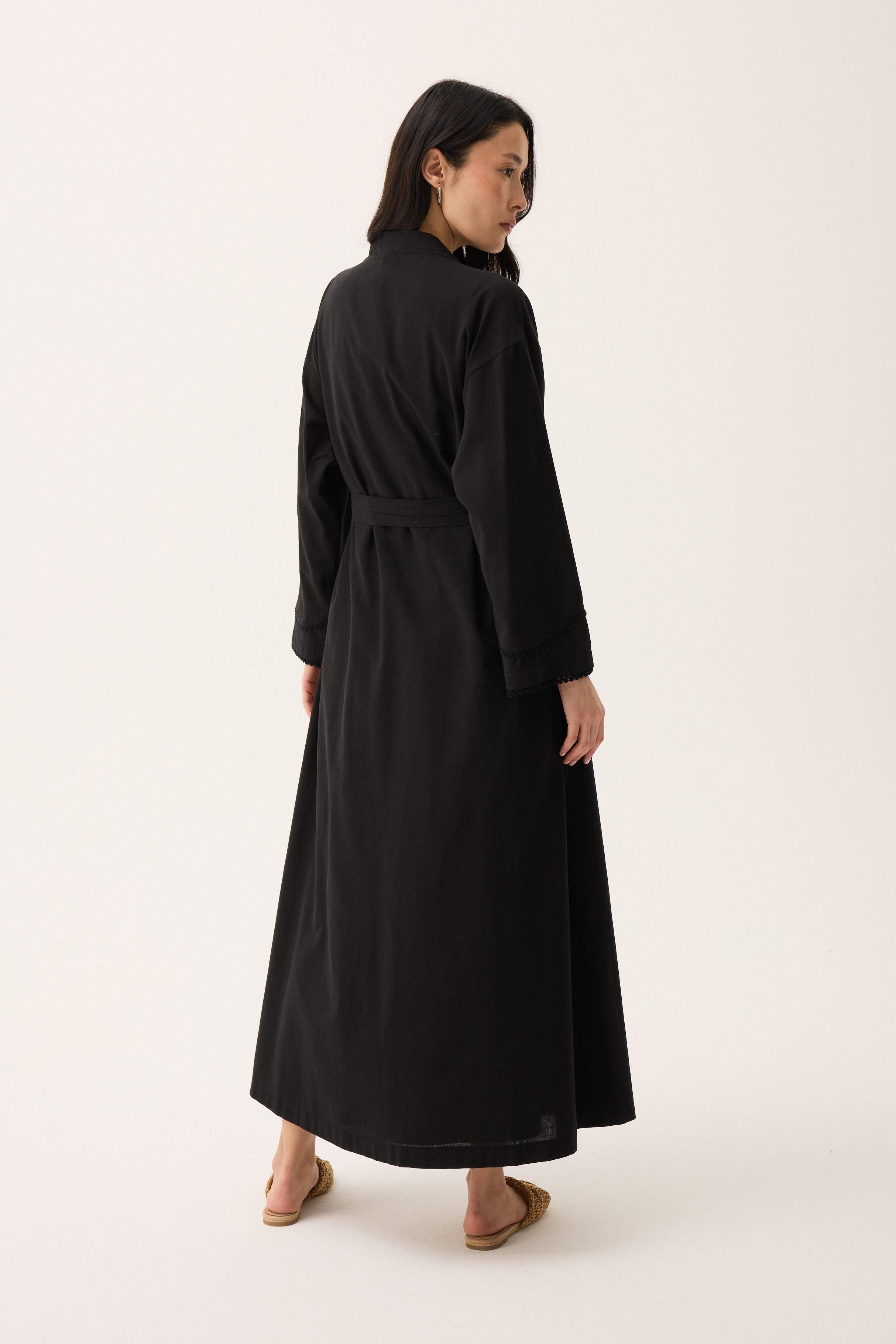 Mayda Abaya Takım Siyah