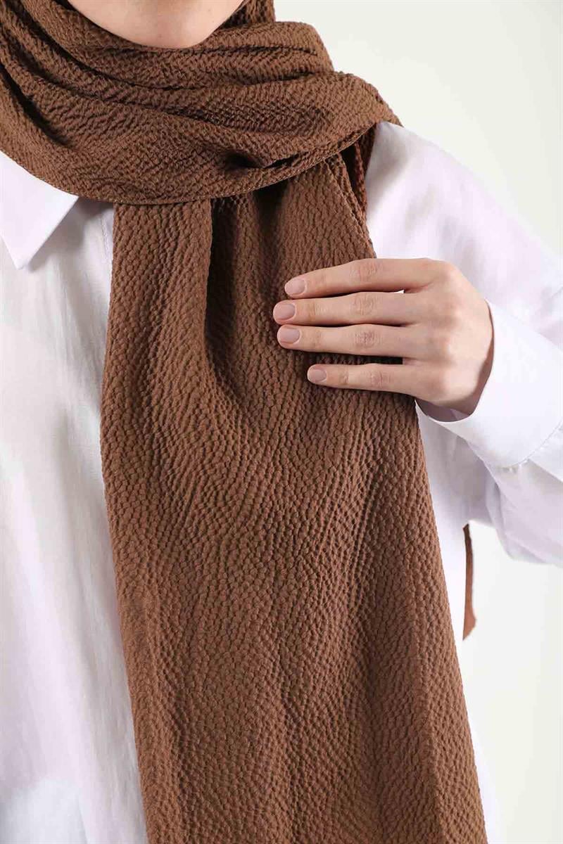 Mio Jazz Şal Kızıl Kahve