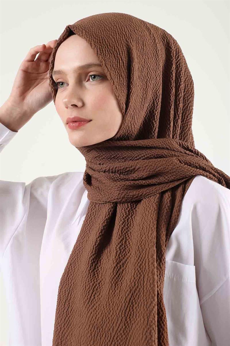 Mio Jazz Şal Kızıl Kahve