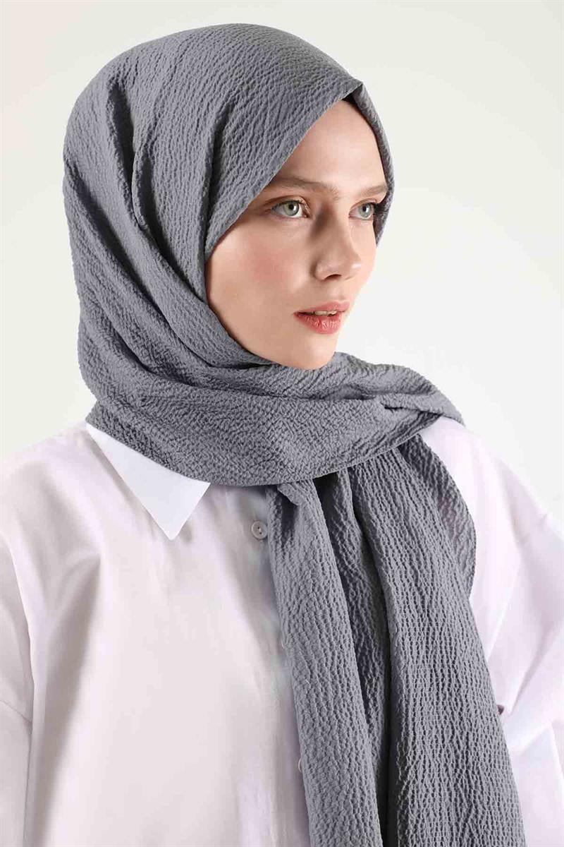 Mio Jazz Şal Koyu Gri